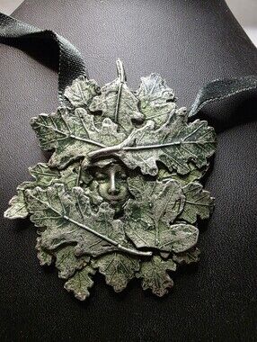 Vintage 1996 Limited Edition "Green Woman" Pendant By Brian Nagle 82/300